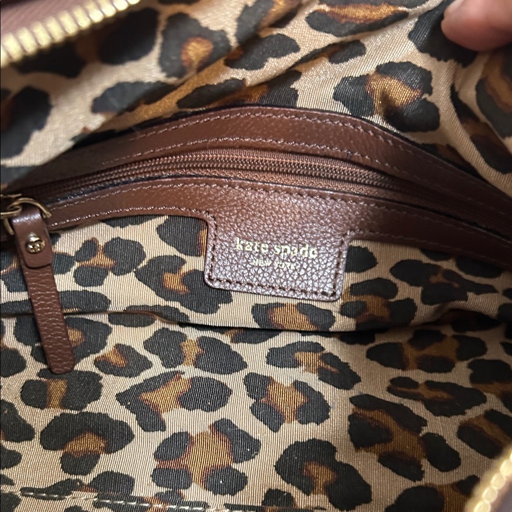 Kate Spade Brown Leather Satchel - Picture 11 of 13
